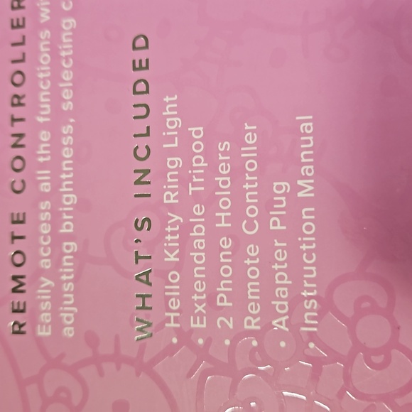 Hello Kitty Super Cute 10 inch desktop Ring Light with tripod - Picture 11 of 11